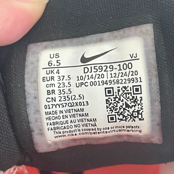 Nike React Escape Run Shoe Women's Green/White, DJ5929-100, Size 6.5 WORN ONCE - Picture 10 of 10